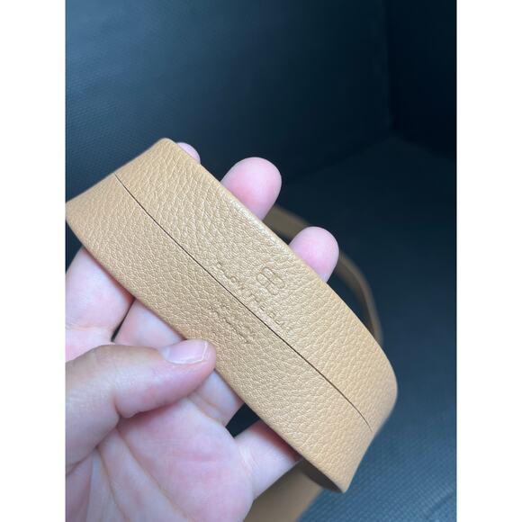 B-Low The Belt Mia Peanut Butter Brown Vegan Leather Belt Women's One Size - Picture 5 of 8